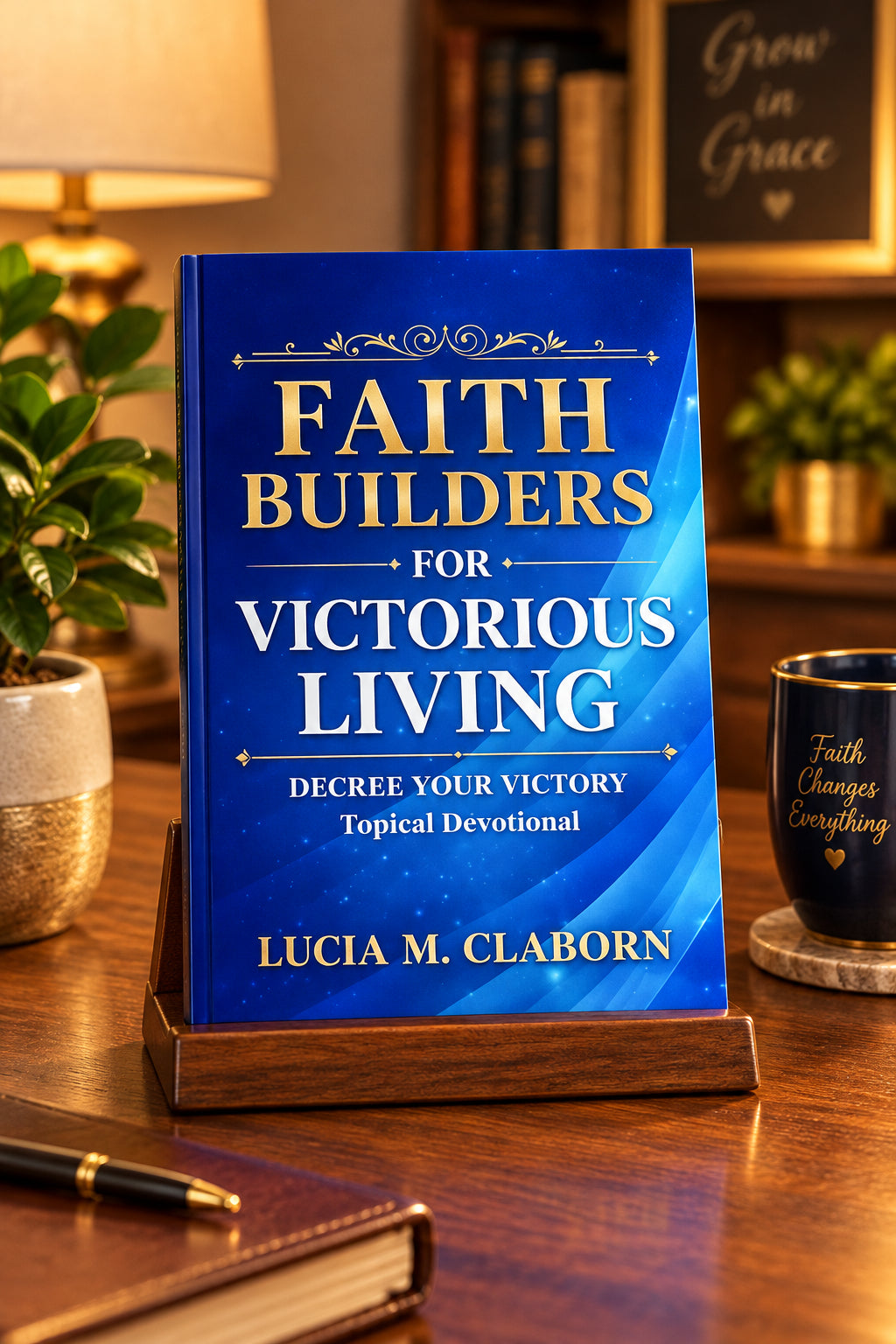Faith Builders for Victorious Living - Decree Your Victory Topical Devotional - Paperback