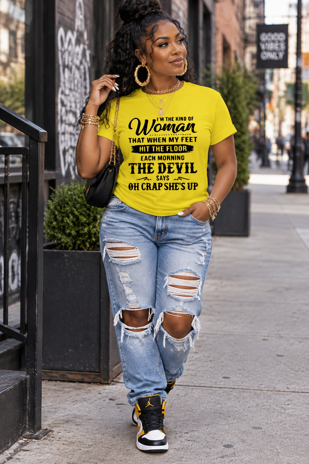 Spiritual Treasures "I Am That Kind of Woman"graphic T-Shirt