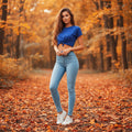 Women's Butt Lifting Skinny Jeans Plus Size Slim Fit Jeans for Women