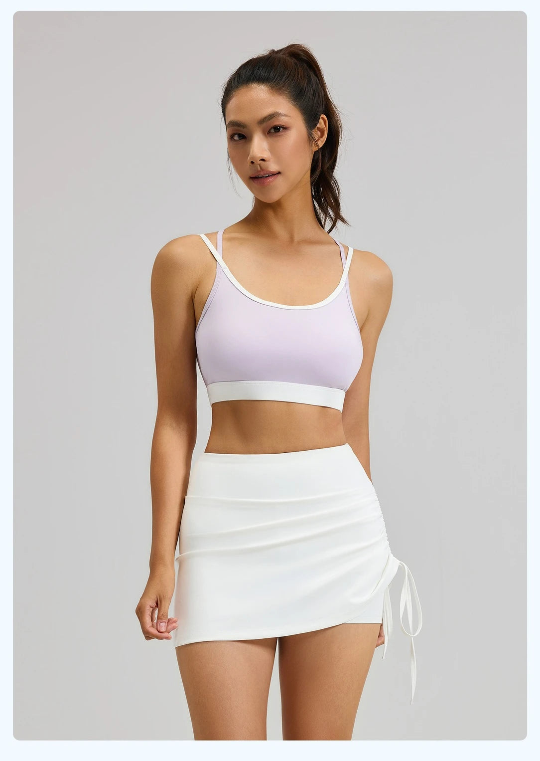 Women High Elastic Fitness Skirts Yoga