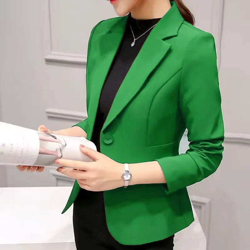Women Classy Formal Blazers Lady Office Work Jackets