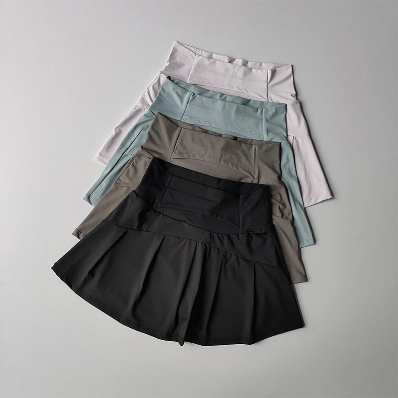 Women's Fitness High Waist Short Skirt Yoga
