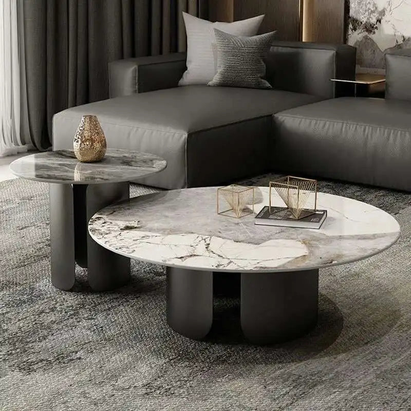 Marble Coffee Tables Mid Century Large Legs Organizer Entryway Home Furniture