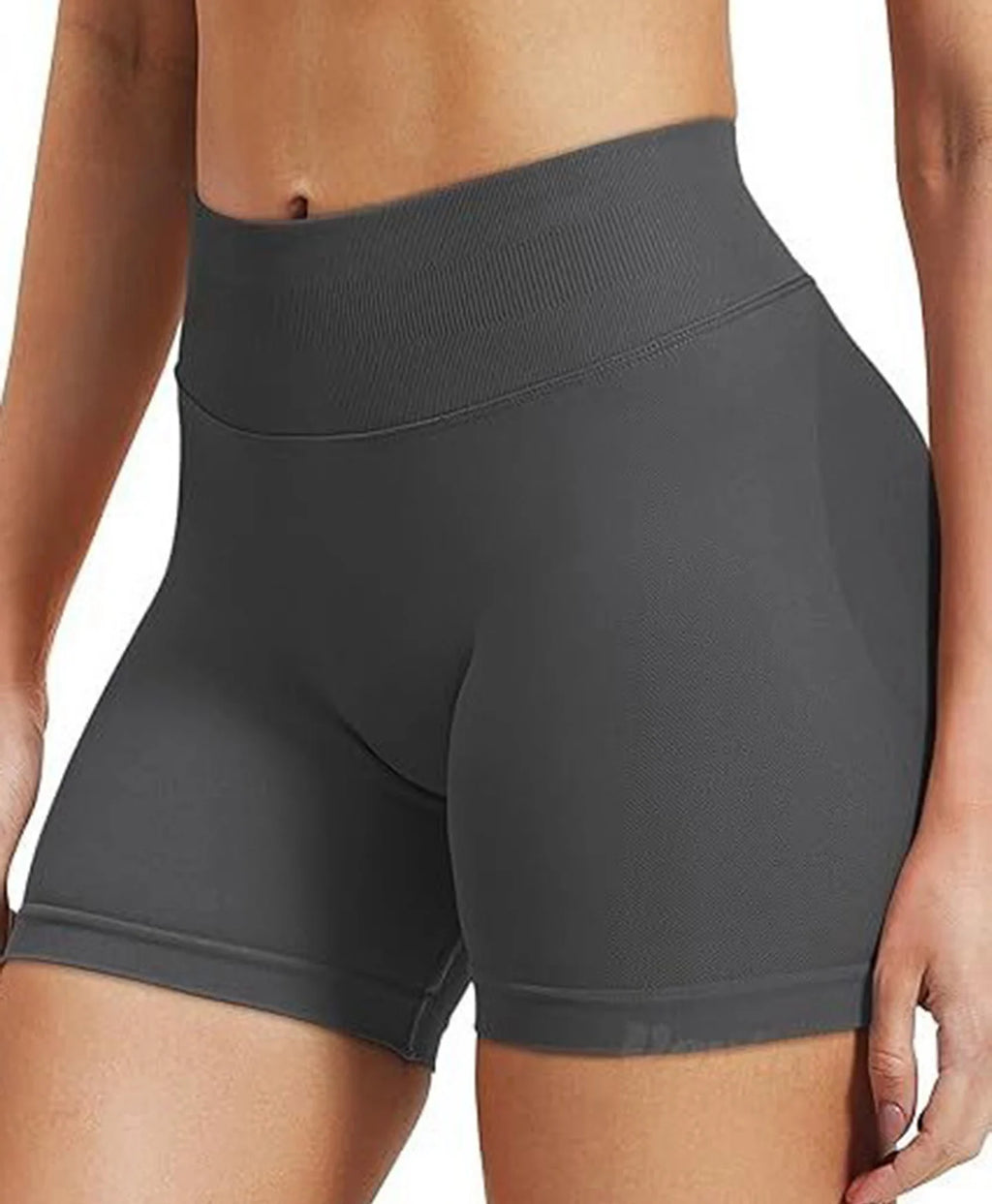 Women's Fitness High Stretch Seamless Summer Shorts Gym Yoga Running