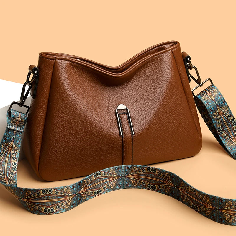 Hot Luxury Soft sheepskin Women bags New fashion women messenger bags Vintage Female Shoulder bag Washed Leather Ladies handbags