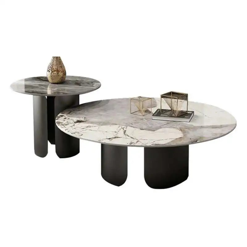 Marble Coffee Tables Mid Century Large Legs Organizer Entryway Home Furniture