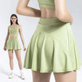 Women Shorts Skirts for High Waist Breathable Skirts Gym Yoga Fitness Tennis