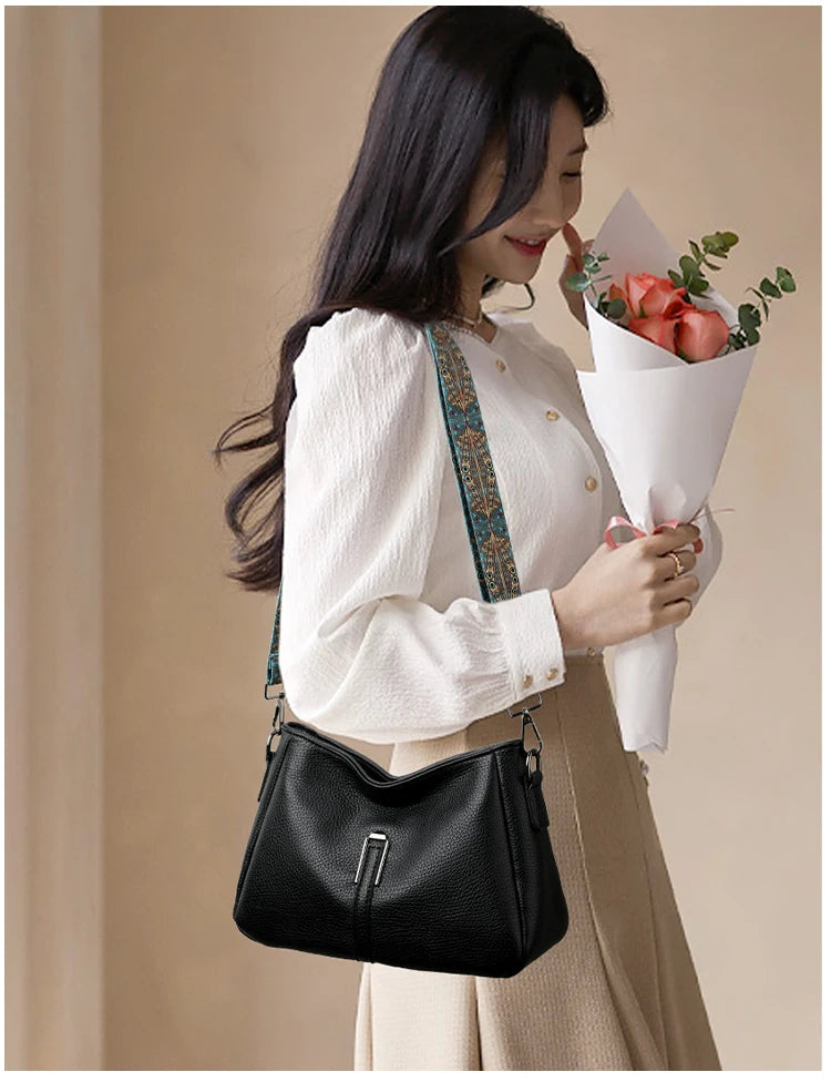 Hot Luxury Soft sheepskin Women bags New fashion women messenger bags Vintage Female Shoulder bag Washed Leather Ladies handbags