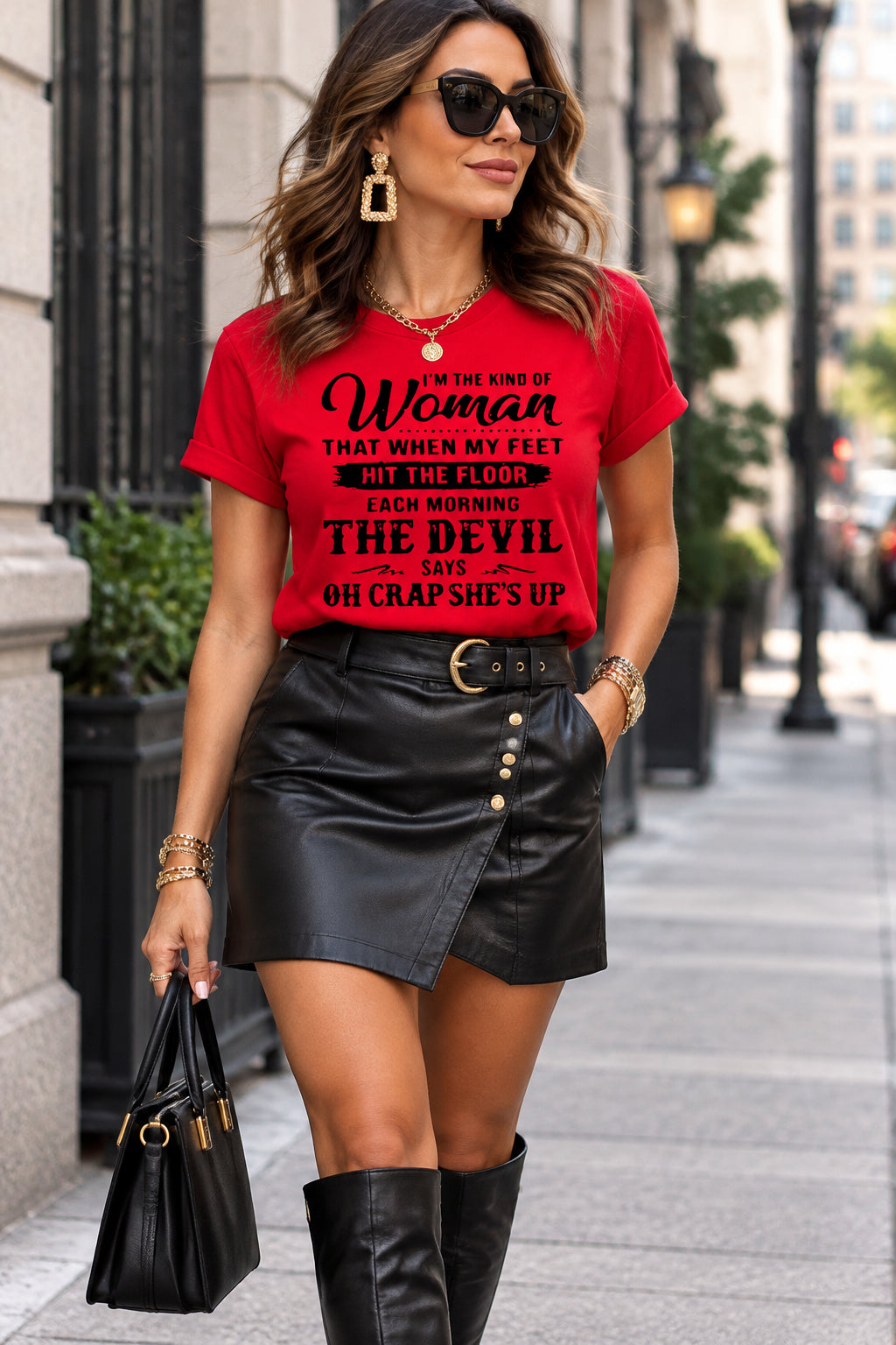 Spiritual Treasures "I Am That Kind of Woman"graphic T-Shirt