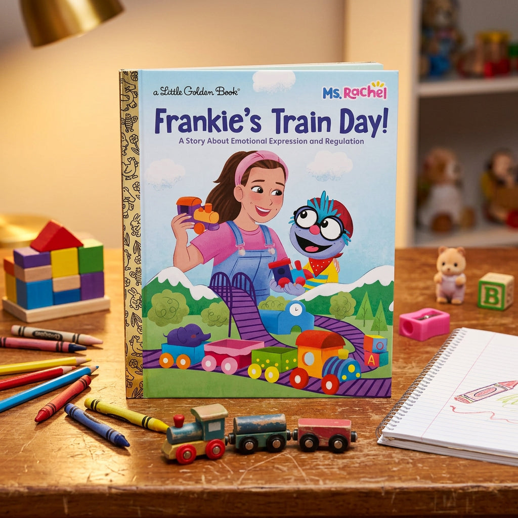 Frankie's Train Day! (Ms. Rachel): A Story about Emotional Expression and Regulation