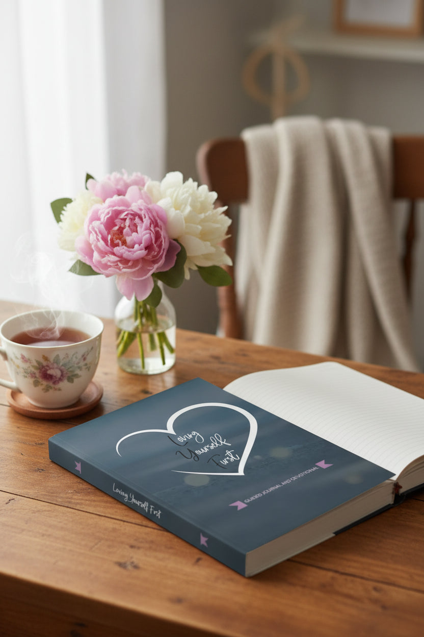 Loving Yourself First: Weekly Guided Journal & Devotional - Hardcover